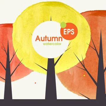 Creative Autumn Background Creative Autumn Background. Vector Illustration... Fotos Stock