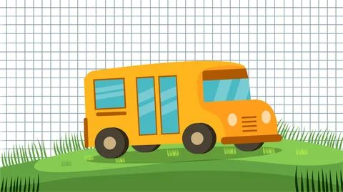 Creative back to school vector design 스톡 일러스트