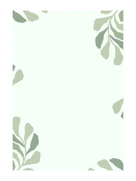 Creative background Abstract modern geometric with floral, Empty printable .. Stock Illustration