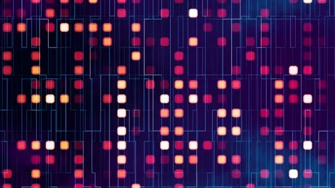 Creative background animation of squares. Vídeos de archivo 265266776