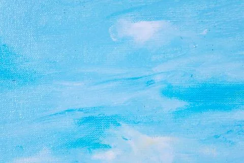 Creative background, celestial color primer on the surface of linen canvas, t Foto stock
