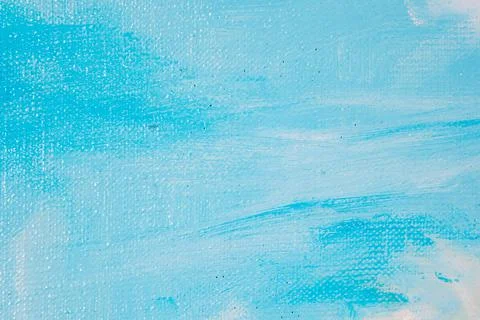 Creative background, celestial color primer on the surface of linen canvas, t Foto stock