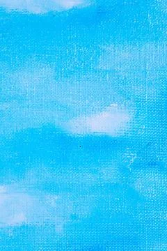 Creative background, celestial color primer on the surface of linen canvas, t Foto stock