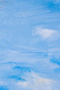 Creative background, celestial color primer on the surface of linen canvas, t Stock Photos