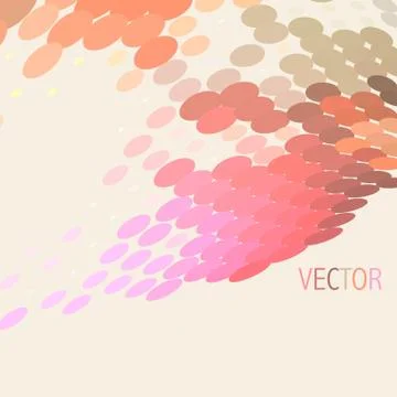 Creative background of halftone Illustrazione stock