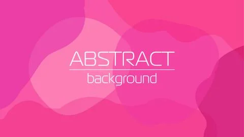 Creative background with liquid abstract geometric shapes Stock Illustration