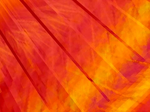 Creative background with powerful and bright abstract sun, waves and sinuous  Stock Illustration