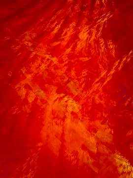 Creative background with powerful and bright abstract sun, waves and sinuous  Stock Illustration