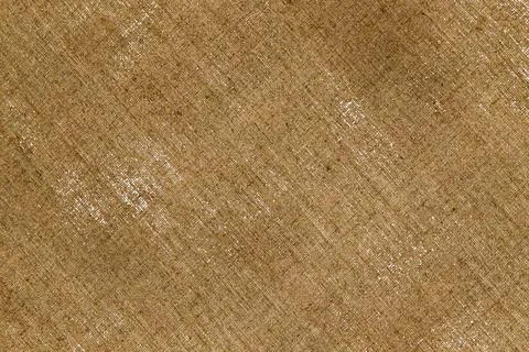 Creative background: reverse side of primed linen, translucent spots of white Stock Photos