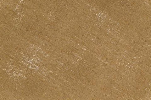 Creative background: reverse side of primed linen, translucent spots of white Stock Photos