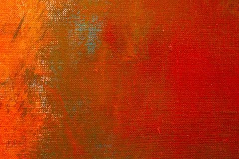 Creative background, a spot of  colored primer rubbed on the surface of a lin Stock Photos