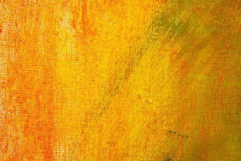 Creative background, a spot of  colored primer rubbed on the surface of a lin Foto stock