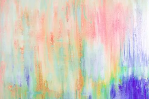 Creative background, a spot of  colored primer rubbed on the surface of a lin Stock Photos