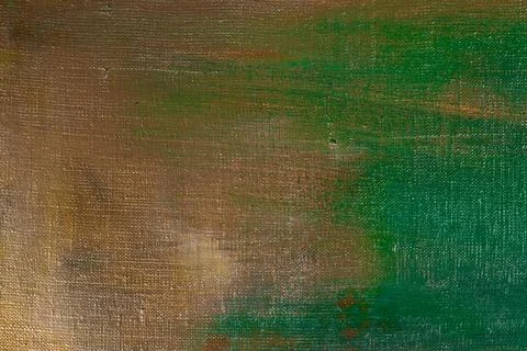 Creative background, a spot of  colored primer rubbed on the surface of a lin Stock Photos