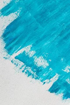 Creative background, stain of colored primer rubbed on the surface of a linen Stock Photos