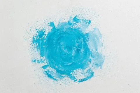 Creative background, stain of colored primer rubbed on the surface of a linen Stock Photos