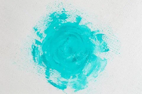 Creative background, stain of colored primer rubbed on the surface of a linen Stock Photos