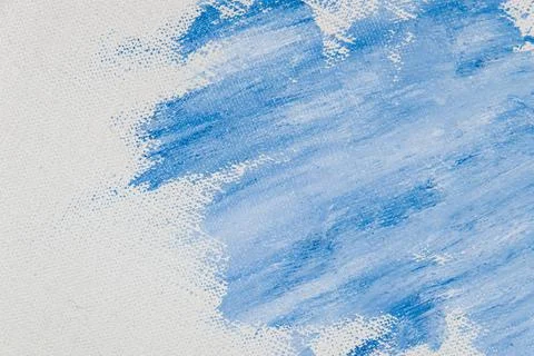 Creative background, stain of colored primer rubbed on the surface of a linen Stock Photos