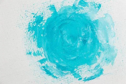 Creative background, stain of colored primer rubbed on the surface of a linen Stock Photos