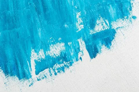 Creative background, stain of colored primer rubbed on the surface of a linen Stock Photos