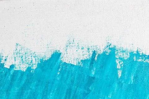Creative background, stain of colored primer rubbed on the surface of a linen Stock Photos