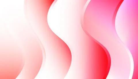 Creative Background With Wave Gradient Shape. For Your Design Wallpapers Pres Stock Illustration
