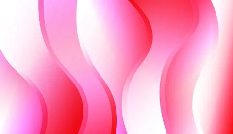 Creative Background With Wave Gradient Shape. For Template Cell Phone Backgro 스톡 일러스트