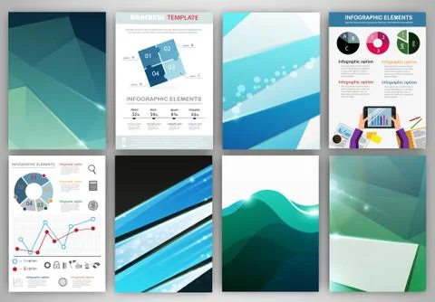 Creative backgrounds and abstract concept vector icons Stock Illustration