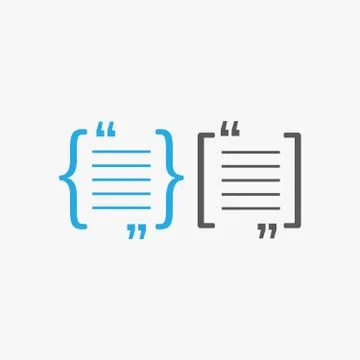 Creative banner with quotes. Frame with quotes. Quote comment Stock Illustration