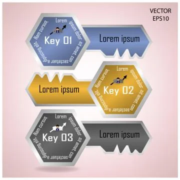 Creative banners template Stock Illustration