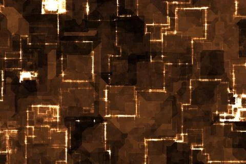 Creative beautiful technology optic glow computer art background texture Stock Illustration