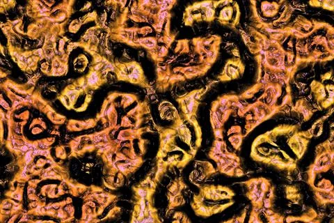 Creative  bio spooky relief backdrop halloween illustration Stock Illustration