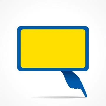 Creative blank message bubble design vector 스톡 일러스트