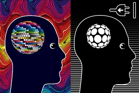 Creative Block Stock Illustration