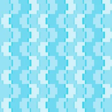 Creative block pattern background Illustrazione stock