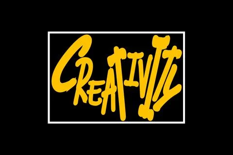 Creative block - untapped creativity is supressed, constrained, limited and r Illustrazione stock