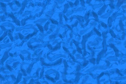 Creative blue pattern with soft forms cg background illustration Illustrazione stock