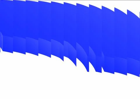 Creative Blue Surface Elements for Print and Digital Applications Stock Illustration
