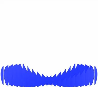 Creative Blue Surface Elements for Print and Digital Applications Stock Illustration