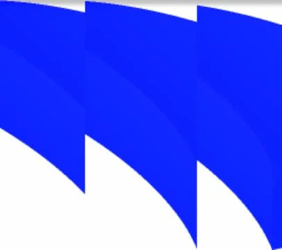 Creative Blue Surface Elements for Print and Digital Applications Illustrazione stock