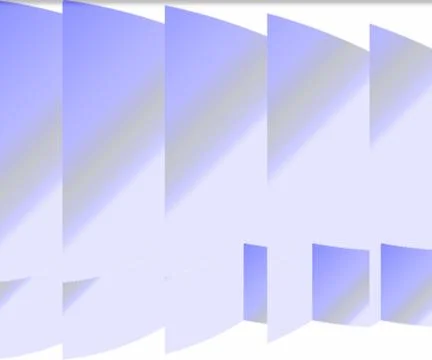 Creative Blue Surface Elements for Print and Digital Applications Stock Illustration