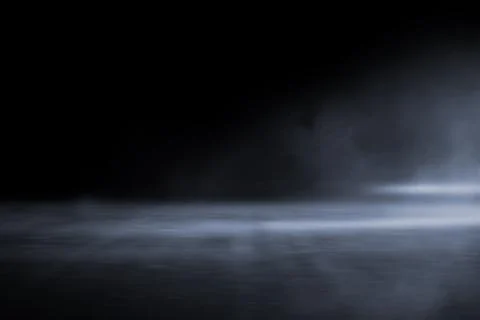 Creative blurry outdoor asphalt background with mist light high speed Stock Illustration