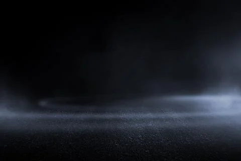 Creative blurry outdoor asphalt background with mist light high speed Stock Illustration