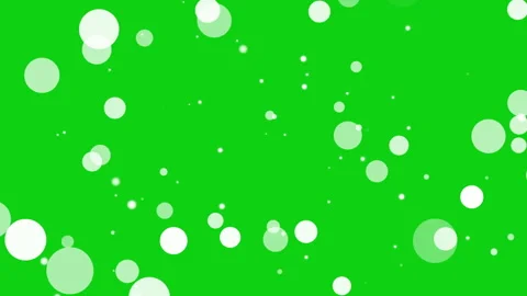 Creative bokeh background concept green screen Stock Footage 244369743