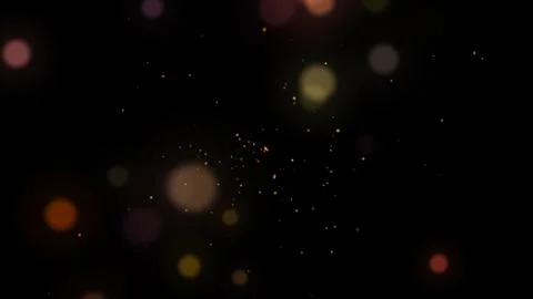 Creative bokeh background. multicolor black texture christmas abstract back.. Illustration