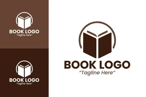 Creative Book Logo Stock Illustration