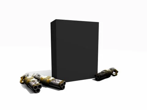 Creative box templates Stock Illustration