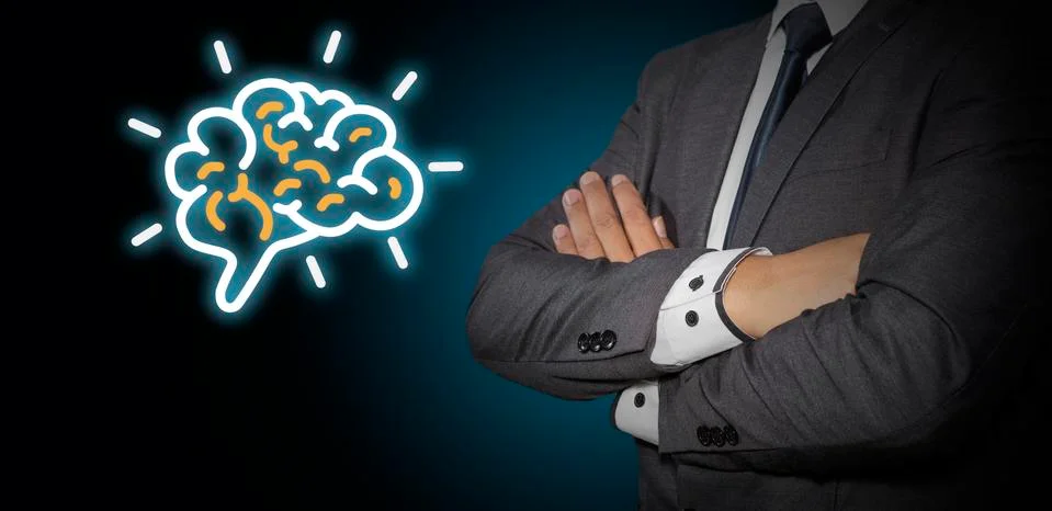 Creative brain Idea concept Foto stock