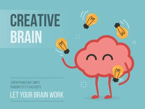Creative Brain Stock Illustration