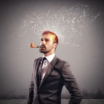Creative brain Stock Photos